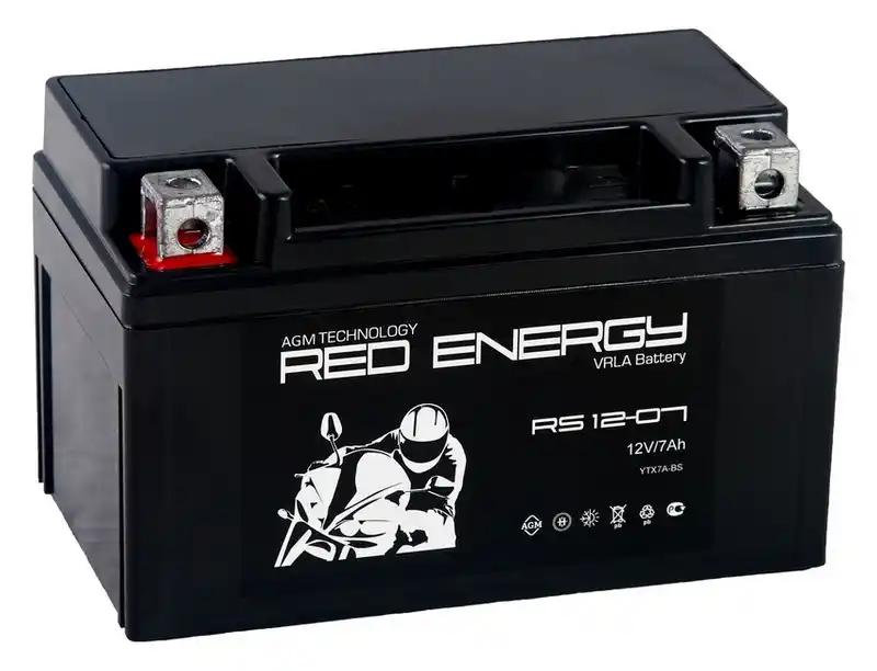 RS СТ-12-07 12V7 А/ч п.п. Red Energy [д152ш87в95/105А]